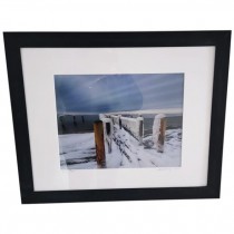 FRAMED PHOTOGRAPY-Iced Pier/Color