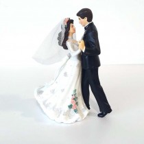 WEDDING CAKE TOPPER-First Dance Wedding Couple