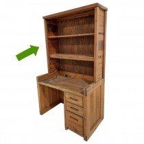 DESK TOP HUTCH-Pioneer Natural Wood