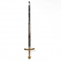 SWORD-Stainless Steel Blade w/Gold Handle