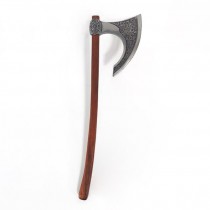 AXE-Viking Bearded Axe-Stainless Steel w/Wooden Handle