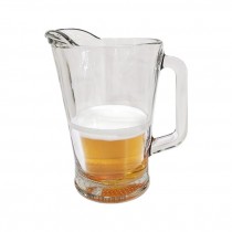 PITCHER-Glass Pitcher w/Fake Beer Inside