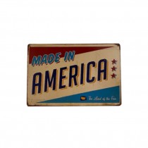 SIGN-Vintage Retro Decor-"Made in America"