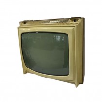 TELEVISION-Vintage Beige Motorola TV