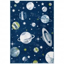 RUG-(6'7"x 9')Saturn Solar System