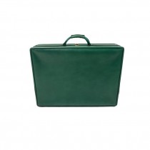 LUGGAGE-Vintage Hartmann Medium Soft Shell Green Suitcase