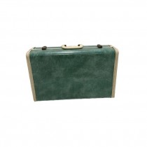 LUGGAGE-Vintage Medium Turquiose Samsonite Suitcase