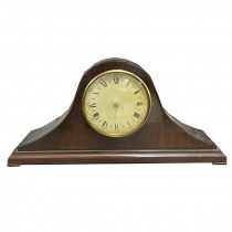 MANTEL CLOCK-Mahogany w/Roman Numerials