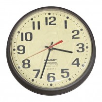 WALL CLOCK-Vintage Small "Skilcraft" Quartz Clock