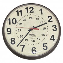 WALL CLOCK-Vintage Large "Skilcraft" Quartz Clock