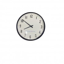 WALL CLOCK-American Time Black Clock