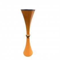 ASHTRAY-Vintage Orange Hour Glass Shaped Floor Standing Ashtray