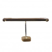 DESK LAMP-Vintage Brown Industrial Gooseneck Table Lamp