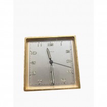 CLOCK-Benrus Swiss Mechanical Travel Clock 8 Day