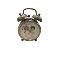 CLOCK-Vintage Hilda & Tony Alarm Clock