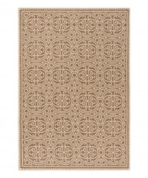 RUG (8'x10')Cream & Beige Trellis