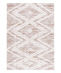 RUG-(8'x10')Taupe & Ivory Geometric