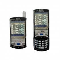 CELL PHONE-Black Samsung Smartphone w/Sliding Upward Keyboard