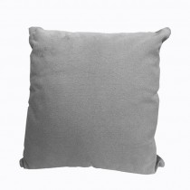 (50061155)THROW PILLOW-20"Sq Light Gray Decorative Pillow