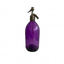 (28140008P)Antique Purple Seltzer Bottle