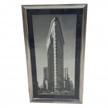 (85210737)Flat Iron Building in NYC |Silver Frame