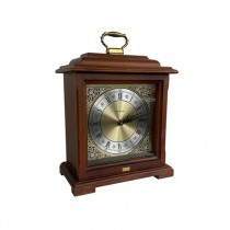 (55030025) MANTEL CLOCK-Wooden Wittnauer Mantel Clock w/Top Handle