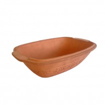 (31010042)POT-Clay Pot Dutch Oven w|Engraving on Side