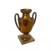 (76163028)TROPHY-Small Brass Loving Cup w|Square Base