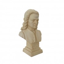 (52510055)BUST-Off-White Resin Bach