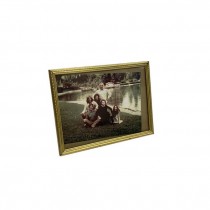 (52200439)PICTURE FRAME-Thin Gold Frame