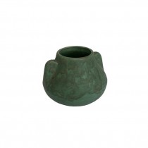 (90430307)VASE-Green Deco Hopi Indian Shape