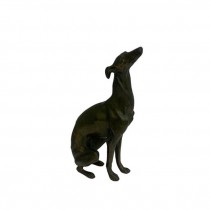(52150254)FIGURINE-Brass Greyhound