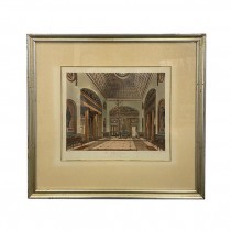 (85210743)PRINT-"The Hall of Entrance" in Carlton House