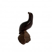 (52170143)FIGURINE-Vintage Wooden Carved Bird
