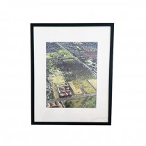 (HDEW0115)FRAMED PHOTOGRAPHY-Aerial View of Trees