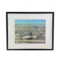 (HDEW0118)FRAMED PHOTOGRAPHY-Aerial View of Town II