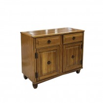 SIDEBOARD-Oak Veneer w|2 Drawers & 2 Doors