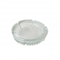 ASHTRAY-Amlong Crystal Classic Round Glass Ashtray