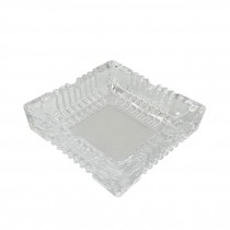 ASHTRAY-Amlong Crystal Classic Square Glass Ashtray