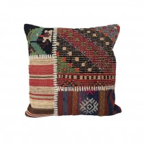 THROW PILLOW-Multi-Colored Kilim Pillow