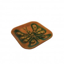 (25340449)TRAY-Small Orange Butterfly Trinket Tray