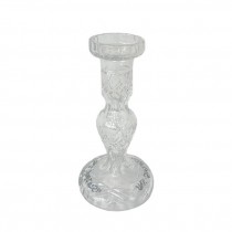 (50020756)CANDLESTICK HOLDER-Cut Glass Waterford Candle Holder