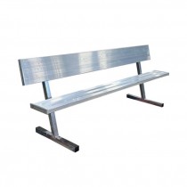 BLEACHERS-Aluminum Bench w|Back Support