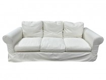 (40010366)Chabby Chic Off White Sofa