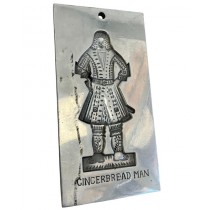 MOLD-PEWTER GINGERBREAD MAN
