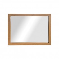 MIRROR-HNGING NAT WD FRAME 27X