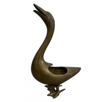 FIGURINE-BRASS GOOSE