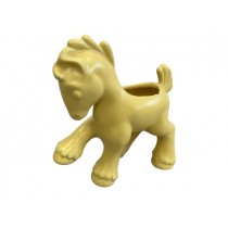 VASE-Ceramic Matte Yellow Pony