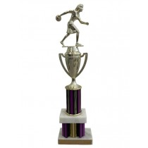 Trophy-Bowling Woman Purple/Bl