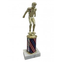 Trophy Male Swim Red, Wht, Blu